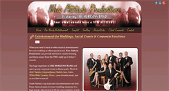 Desktop Screenshot of newattitudeproductions.com